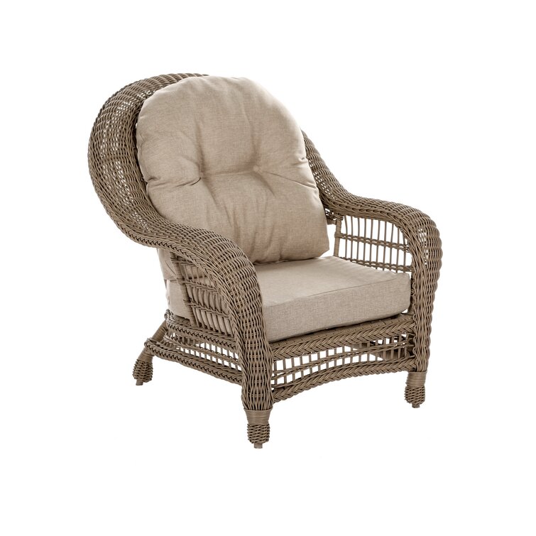 Outdoor wicker discount chairs with ottomans